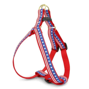 Up Country Stars & Stripes Dog Harness & Leash Matching Set