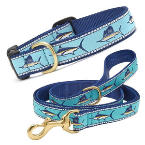 Up Country Marlin Dog Collar & Leash Matching Set