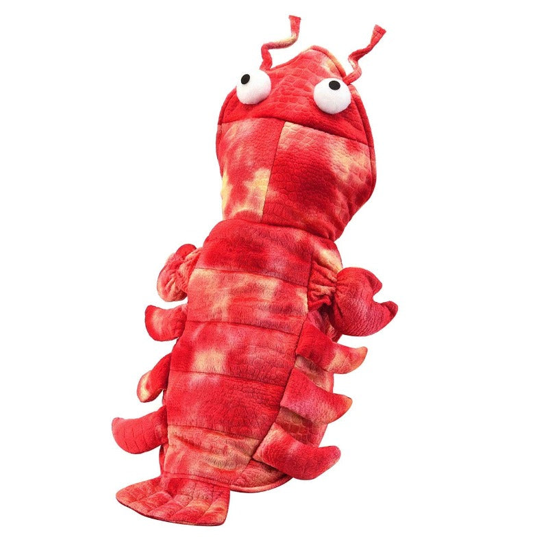 Transform your dog into a lobster this Halloween in this fun Lobster Dog Costume.