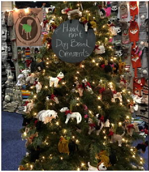 Wheaten Terrier Dog Ornament