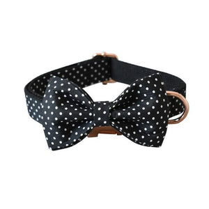 Bow ties are detachable and washable.