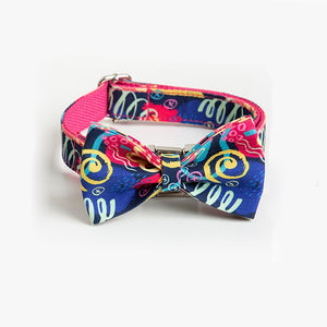 Bow ties are detachable and washable.