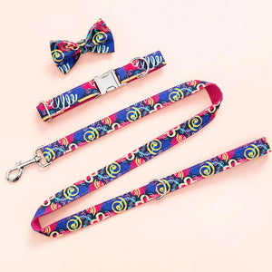 Our durable bow tie collars can be worn for visits to the park or special occasions.