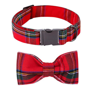 Perfect for Christmas, this red plaid collar by Unique Style Paws is handmade using the highest quality designer fabrics with your pup’s comfort in mind. Perfect for small, medium and large breed dogs.