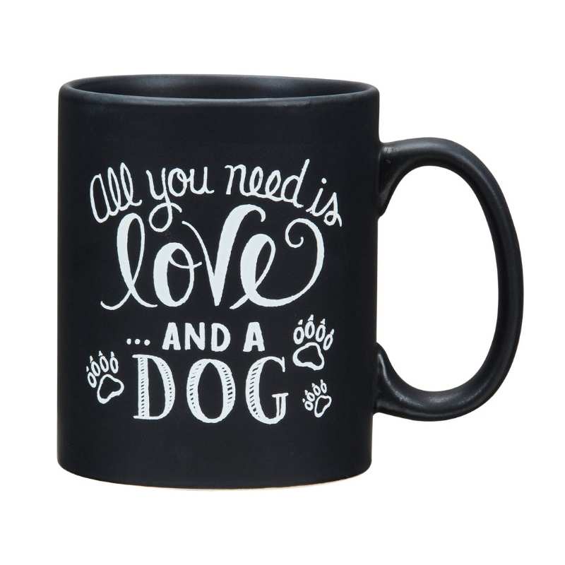 Coffee Mug: All You Need Is Love and a Dog | Poshdoglife.com