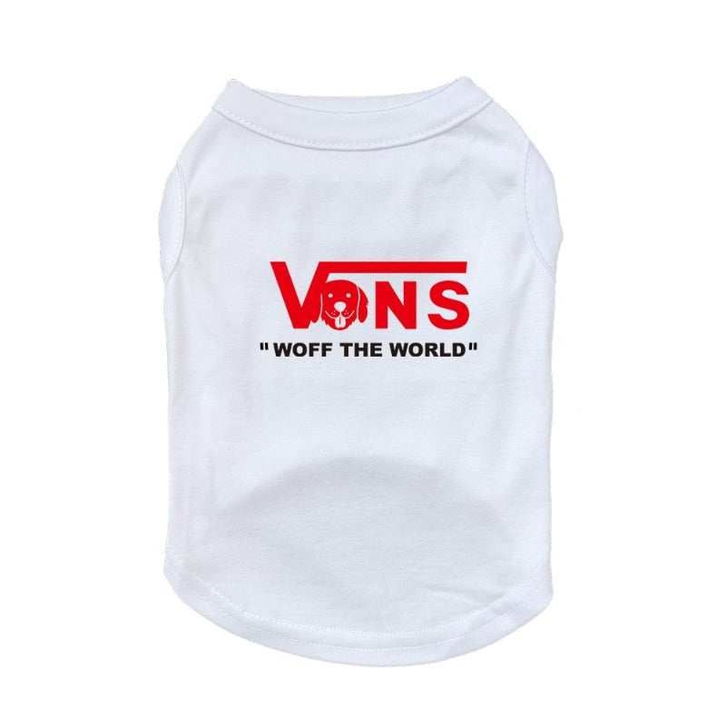 Vans-inspired The World" T-Shirt - Posh Life
