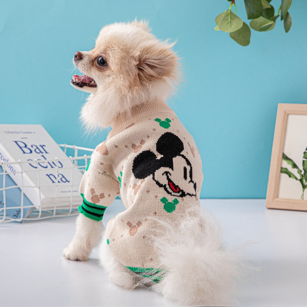 Mickey Mouse Disney Dog Sweaters Poshdoglife Posh Dog Life