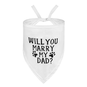 "Will You Marry My Dad?" Bandana