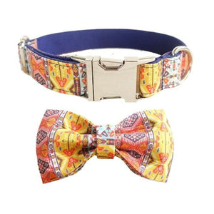 Bow ties are detachable and washable.