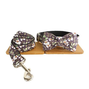 Our Dainty Daisies Bow Tie Dog Collar & Leash Set is perfect for you pal this summer.