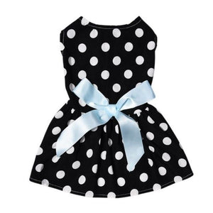 Simply delightful, this pretty Black Polka Dot Party Dress will look fabulous on your little darling. 