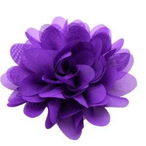 Deep Purple Flower Collar Slider