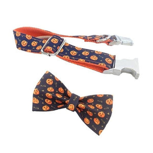 Bow ties are detachable from the collar.
