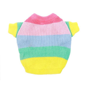 Rainbow Dog Sweater
