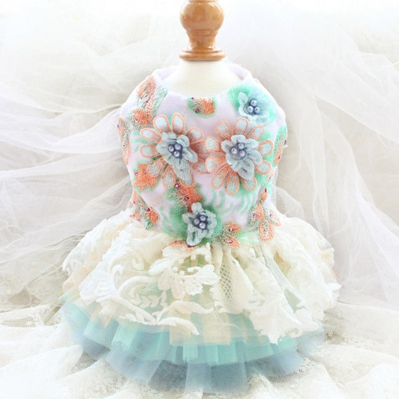 Dog Wedding Flower Girl Dress